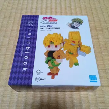 나노블록(nanoblock) 죠죠의 기묘한 모험 DIO 더 월드