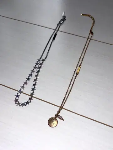 Marc Jacobs 목걸이 2세트 별 코인 마크제이콥스