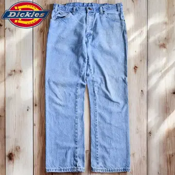 05M935 90s Dickies 와이드 스트레이트 데님 팬츠 W36