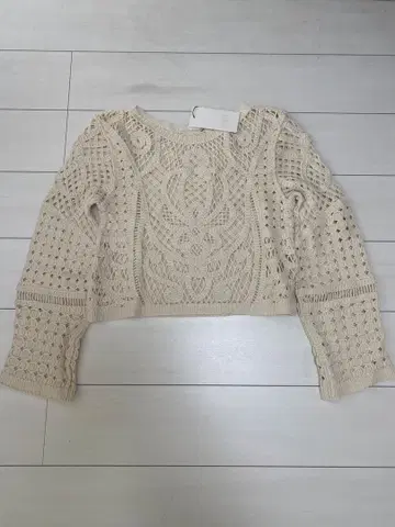 zara 크로셰 탑