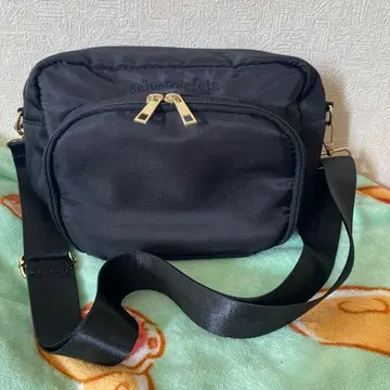 selva secreta Black logo 카메라 숄더백