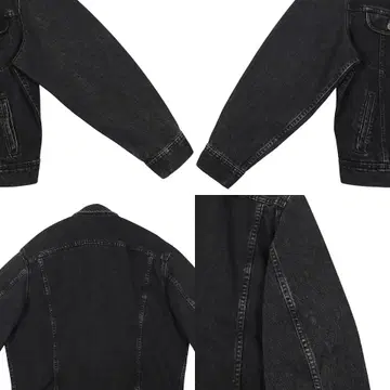 1980s USA Lee 220-5019 블랙 데님 자켓 리 빈티지 미제 | 브랜드 중고