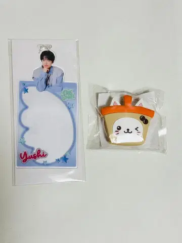 NCT WISH 유우시 랜덤 토이 포토 카드 슬리브 부채 액세서리