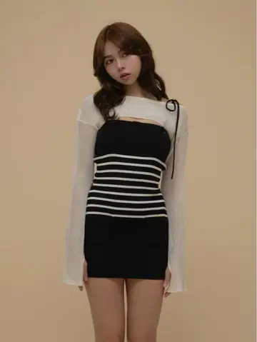 andmary, Candice 세트 미니 드레스