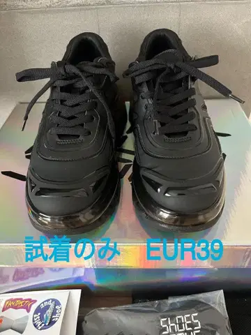 SHOES 53045 Bamp air 블랙 스니커즈 EUR39