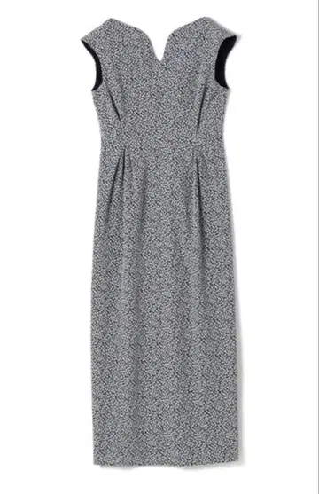 [종이 택 포함] Micro Floral Jacquard Dress