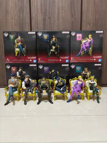 제일복권 죠죠의 기묘한 모험 -THE JOJO WORLD- A~F상