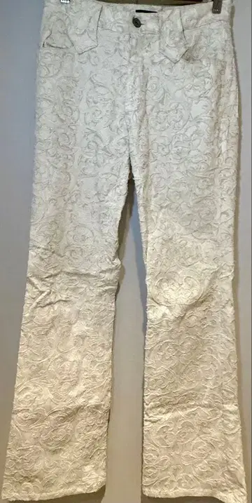 yasuyuki ishii 플레어 팬츠 올 패턴 M