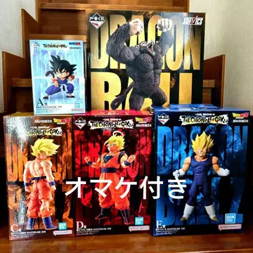 드래곤볼 제일복권 The CHRONICLE OFF GOKU 5개 세트