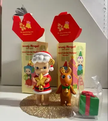 정품 Sonny Angel 로비+Santa 시크릿