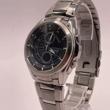 [정크] CASIO 카시오 EDIFICE 에디피스 손목시계 블랙