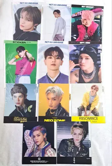 NCT WayV 태용 제노 양양 바인더 인덱스 증정 포함