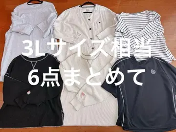 (3L 사이즈 상당) 빅 사이즈 6점 일괄