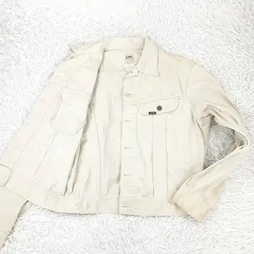 90s Lee WESTERNER 데님 자켓 화이트 M 일본제