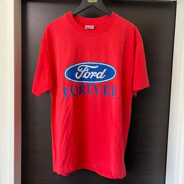 빈티지 Ford Forever 티셔츠 L 사이즈 레드