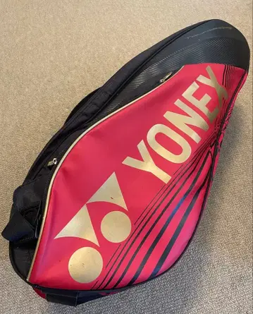 YONEX 테니스 라켓백 빨간색(9개)