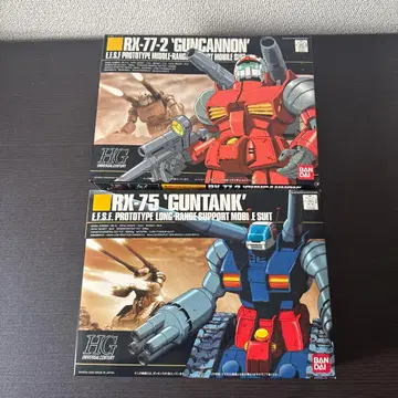 RX-75 건탱크 144/1 RX-77-2 건캐논 144/1
