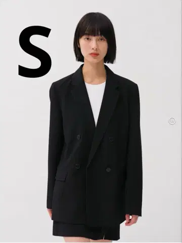 UNIQLO 더블 자켓 블랙 S 사이즈