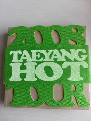 BIGBANG TAEYANG HOT TOUR 2008 한국 초회 생산판