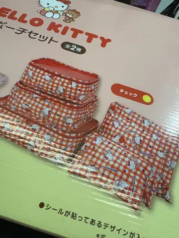HELLO KITTY 파우치 세트