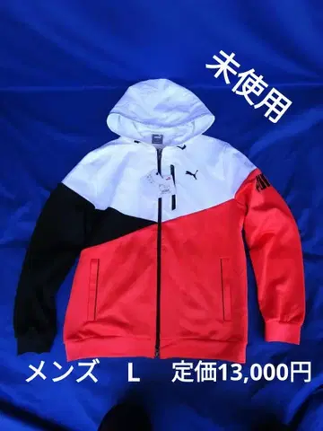푸마 골프 자켓 남성용 L 사이즈 의류 지퍼 셔츠 PUMA 미사용