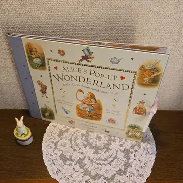 영국 일품 원더랜드의 앨리스 팝업 그림책 ALICE'S 채비 그림책