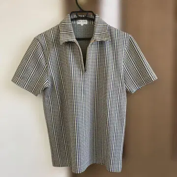 Paul Smith 체크 무늬 피케 셔츠 M