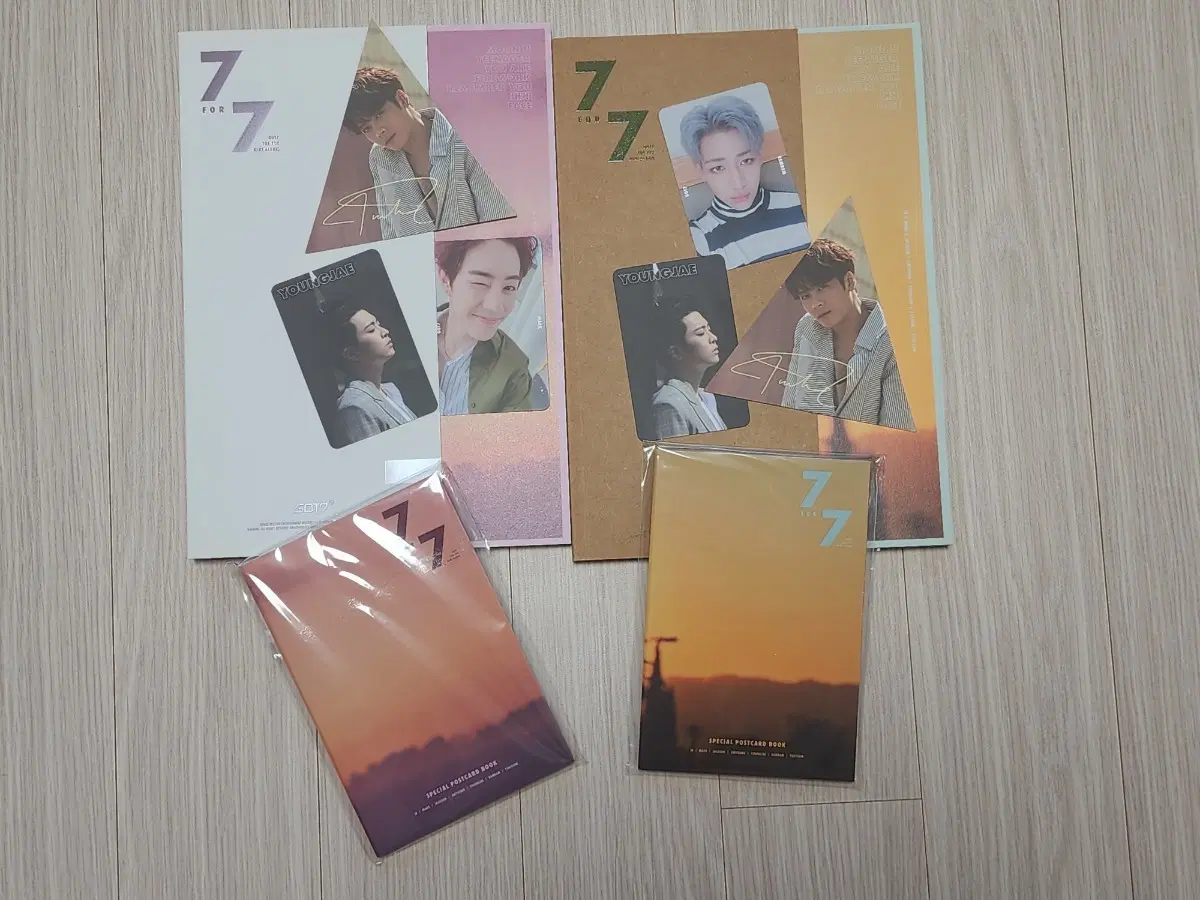 レア】GOT7 アルバム 7for7 台湾版 ベンベン トレカ 集合ポラロイド 