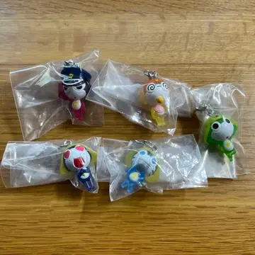 개구리 중사 케로로 치비케로 메지루시 액세서리 가챠 전 5종 컴플리트