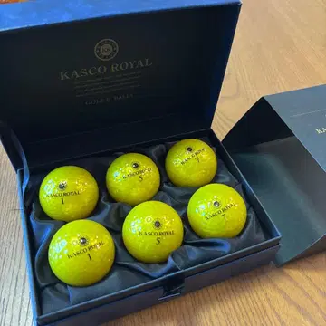 KASCO ROYAL 골프공 6개 세트