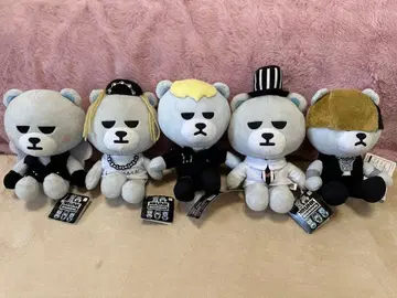 KRUNK x BIGBANG 앉아 봉제 인형 5체 세트