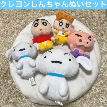 짱구는 못말려 봉제 인형 5개 세트