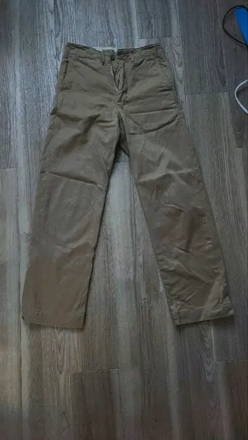 Buzz Rickson's Beams Boy 베이지 치노 팬츠