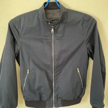 새상품급 Salvatore Ferragamo 리버서블 블루종