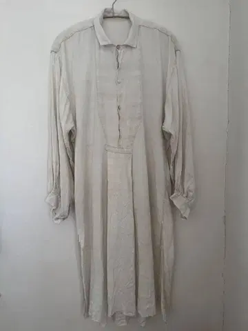 프렌치 앤티크 린넨 퍼머즈 셔츠