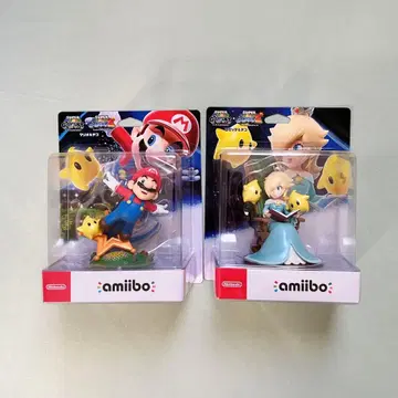 마리오 로제타 amiibo 세트 마리오 갤럭시