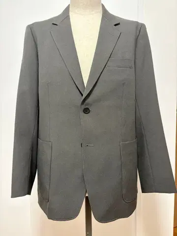 UNIQLO U 그레이 테일러드 자켓 L