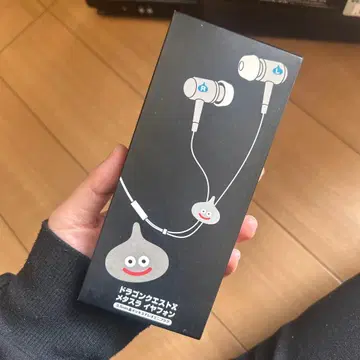 새상품 드래곤 퀘스트 X 메탈슬라임 이어폰 스퀘어 에닉스