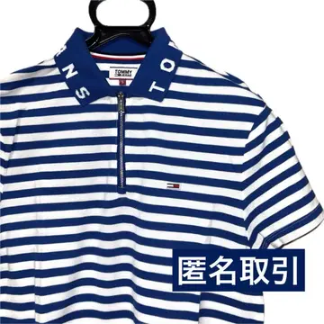 Tommy Jeans 스트라이프 집업 폴로 원피스 S