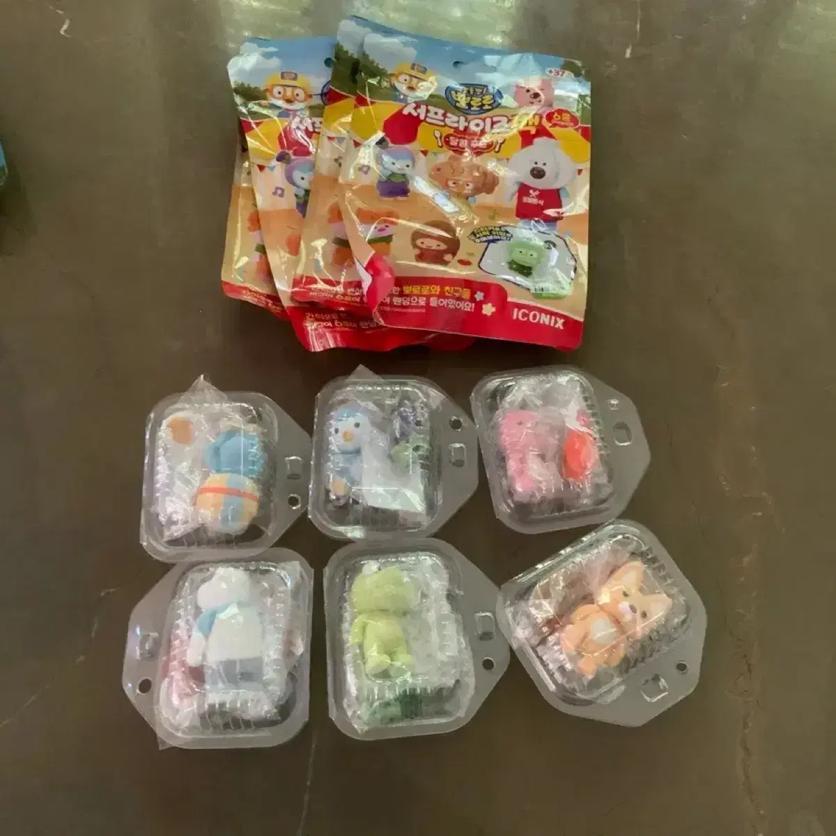 Pororo Surprise Bag 2 Sweet Food Eddy Hot Dog #뽀로로 서프라이즈