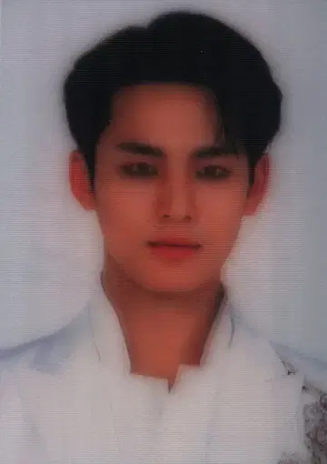 SEVENTEEN 20주년 SVT 민규 트레이딩 카드 렌티큘러