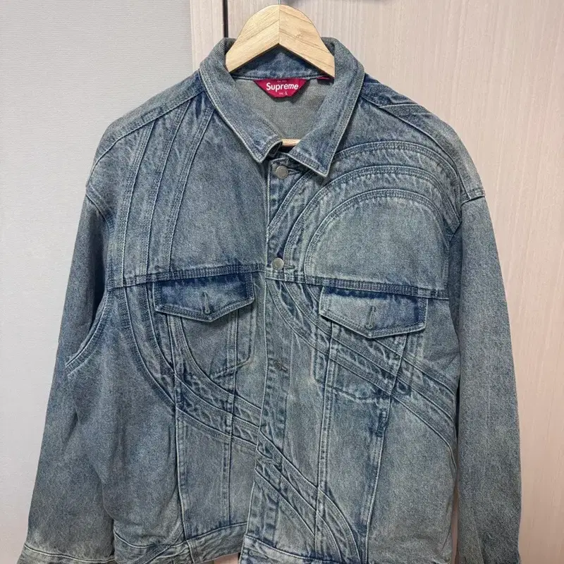 SUPREME 청자켓 (L)
