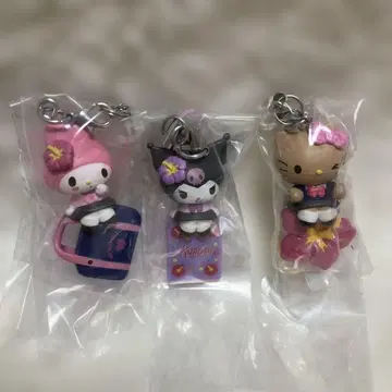 산리오 캐릭터즈 헤이세이 갸루 참 3종 세트
