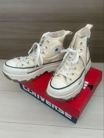 [ 새상품급 ] 컨버스 올스타 트렉웨이브 아이보리 23cm