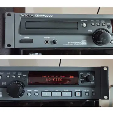 TEAC(티악)의 방송전문장비 TASCAM CD-RW2000 CD 레코더 | 스피커/앰프