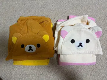 리락쿠마 코리락쿠마 타월 판초
