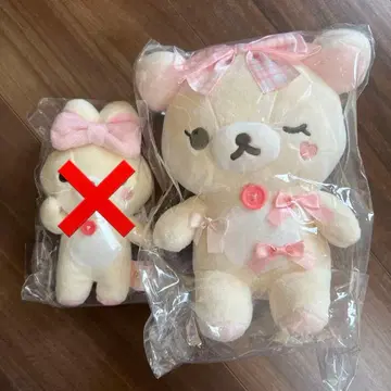 리락쿠마 메이크업 코리락쿠마 봉제 인형