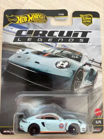 핫휠 포르쉐 911 GT3 R (992) 서킷 레전즈