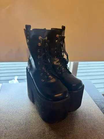 통굽 부츠 16cm 코스프레