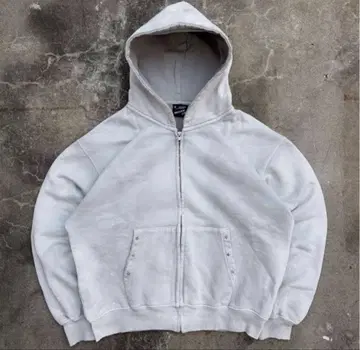 belvet 지퍼 후드티 그레이 L 사이즈